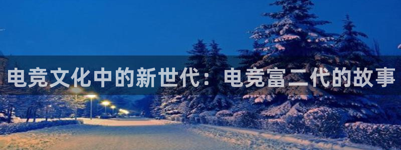 威客电竞·(中国)VKGAMING：电竞文化中的新世代：电竞富二代的故事