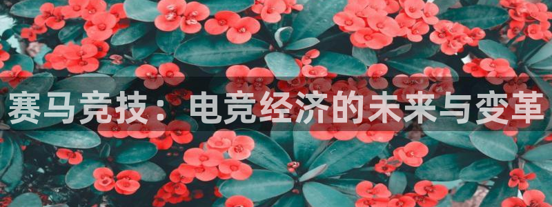 威客电竞酒店：赛马竞技：电竞经济的未来与变革