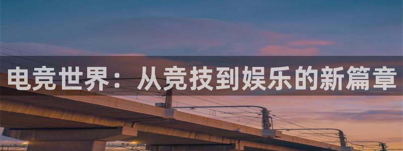 威客电竞集团：电竞世界：从竞技到娱乐的新篇章