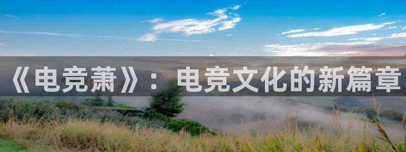 威客电竞VKGAME：《电竞萧》：电竞文化的新篇章